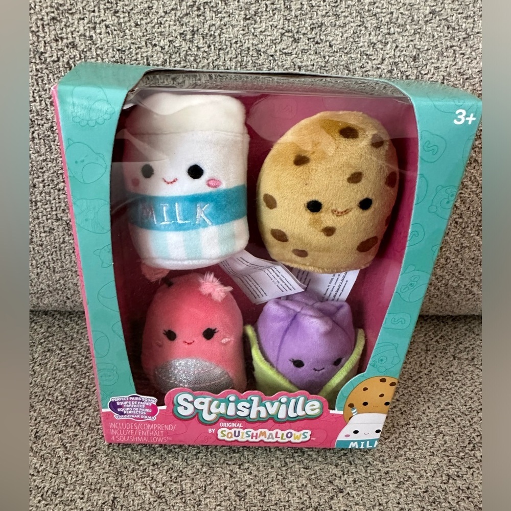 Nwt 2" Perfect Pair Squad Squishville Squishmallow